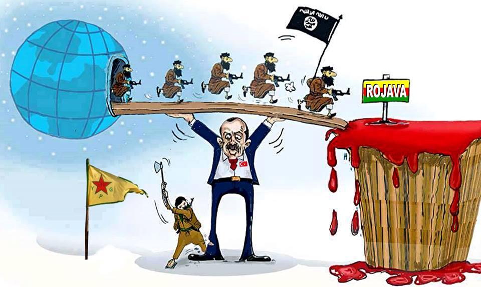 Erdogan’s Facist Turkey Prepares to Conquer Kobanê