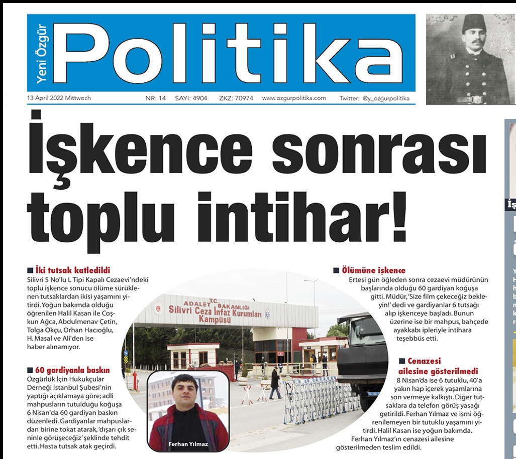 SANMAYIN Kİ ORADA İNSANLARIMIZ BUNALIMA GİRİP İNTİHAR EDİYOR!