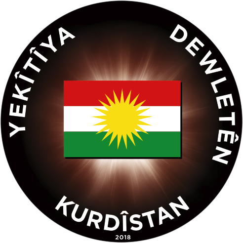 Kurdistan Birleşik Devletlerinin logosunu I The logo of The United States of Kurdistan