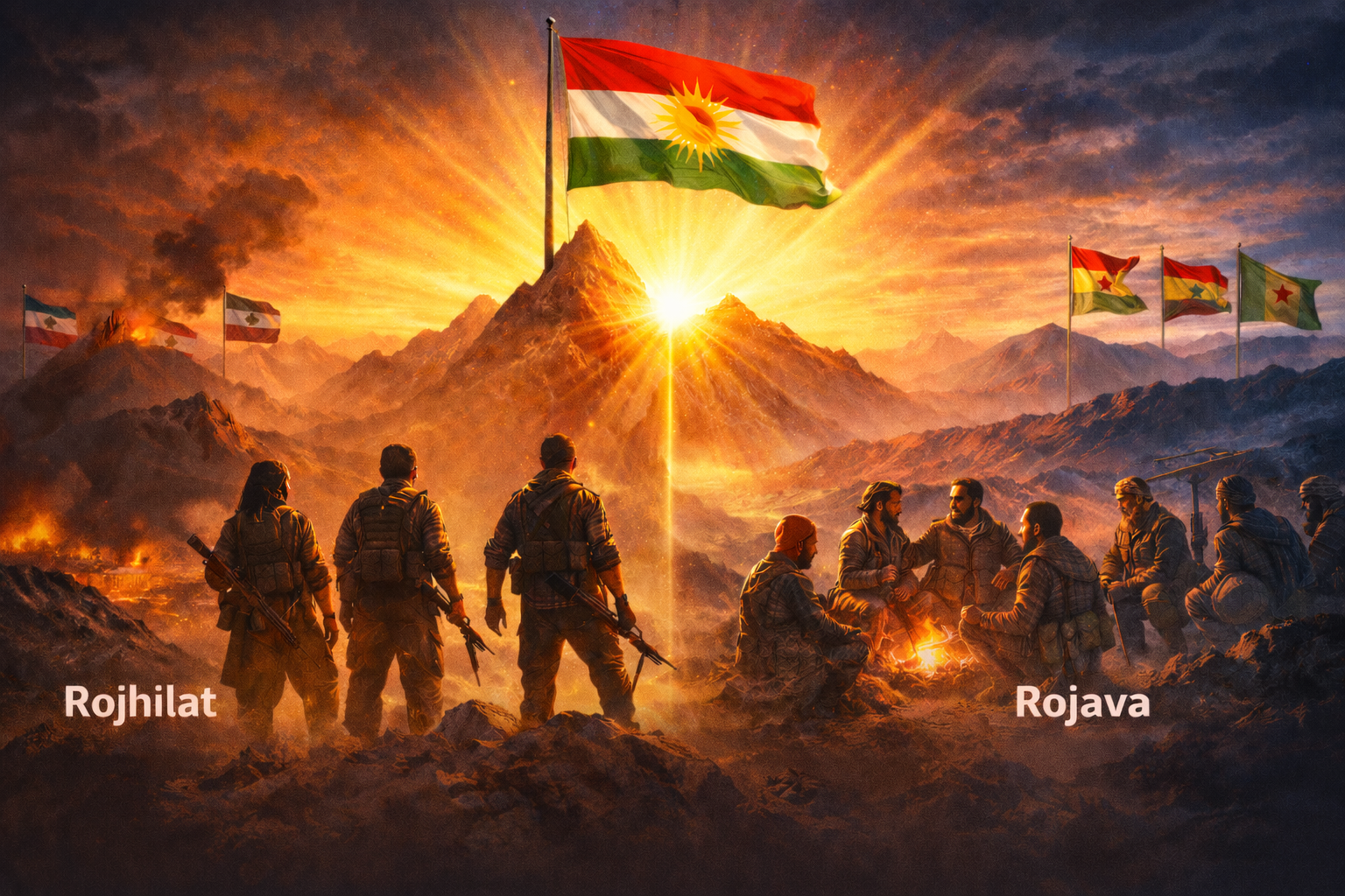 Rojava bölgesinde yönetici olan değerli soydaşlarımızdan milletin bilgilendirilmesini istiyoruz